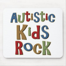 Autistic Kids Rock Tee Shirts and Gifts Mouse Pads
