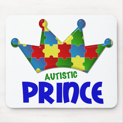 Autistic Prince 1 AUTISM Mouse Pad