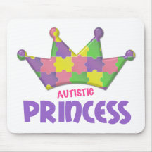 Autistic Princess 1 AUTISM Mousepads