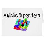 Autistic Super Hero Greeting Cards