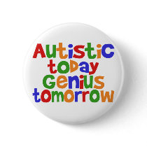 Autistic Today Pinback Buttons