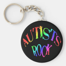 Autists Rock Keychain