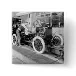 Auto Assembly Line, 1920s Buttons