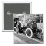 Auto Assembly Line, 1920s Buttons