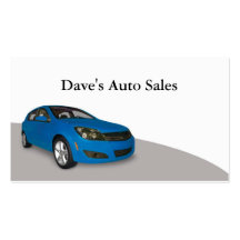 Auto Dealer Business Card Templates