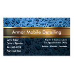 Auto Detailing Business Cards