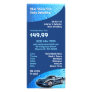 Auto Detailing Rack Card