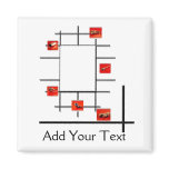 Auto Divergence Fridge Magnets