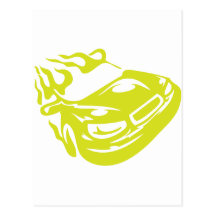 auto/motorräder postkarten