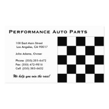 Auto Parts B Business Card Templates