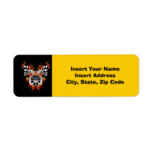 Auto Racing Logo Avery Label
