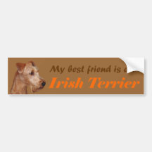 Autoaufkleber "Irish Terrier"