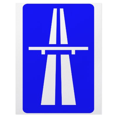 Autobahn Sign Customized Letterhead by MeisterGaugeFaces