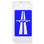Autobahn Sign rack cards