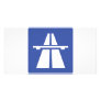 Autobahnschild Photo Card Template