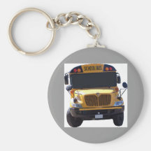 Autobus scolaire porte-clés