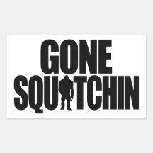 Autocollant allé de Squatchin
