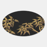 Autocollant asiatique en bambou de joint d'envelop