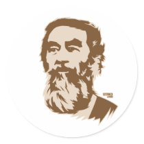 Autocollant barbu de portrait de Saddam Hussein autocollants