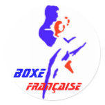 Autocollant Boxe Française stickers