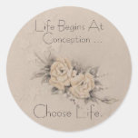 Autocollant "CHOISISSEZ VIE"