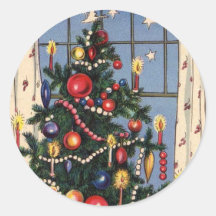 Autocollant d'arbre de Noël