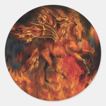 Autocollant d'art de FireDancer