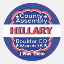 Autocollant d'Assemblée de Clinton Co