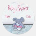 Autocollant de baby shower