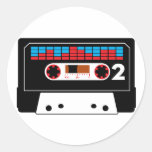 Autocollant de cassette