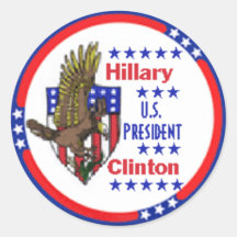 Autocollant de Clinton Eagle