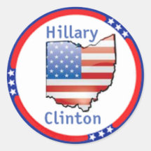 Autocollant de Clinton Ohio