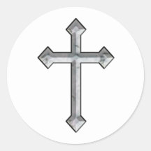 Autocollant de crucifix