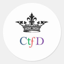 Autocollant de CTFD