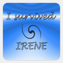 Autocollant de ~ de survivante d'Irène