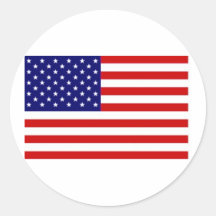 Autocollant de drapeau américain