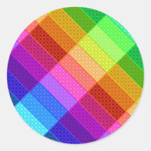 Autocollant de fierté d'arc-en-ciel