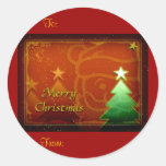 Autocollant de Joyeux Noël