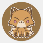 Autocollant de Kitsune