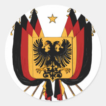 Autocollant de l'Allemagne