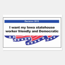 Autocollant de l'Iowa