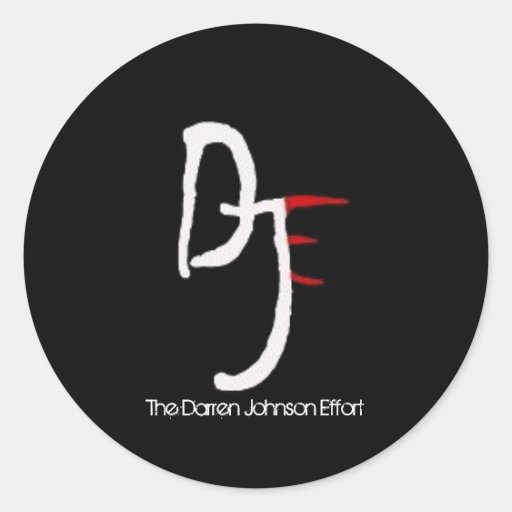 Autocollant de logo de DJE (6 paquets)