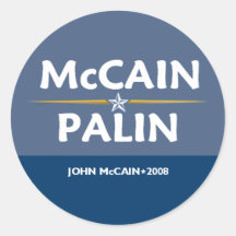 Autocollant de McCain Palin Pres VP