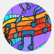 Autocollant de musique de hip hop