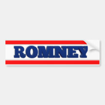 Autocollant de soutien de Romney 2012 Adhésifs Pour Voiture