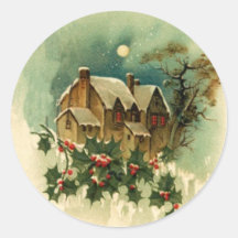 Autocollant de temps de Noël
