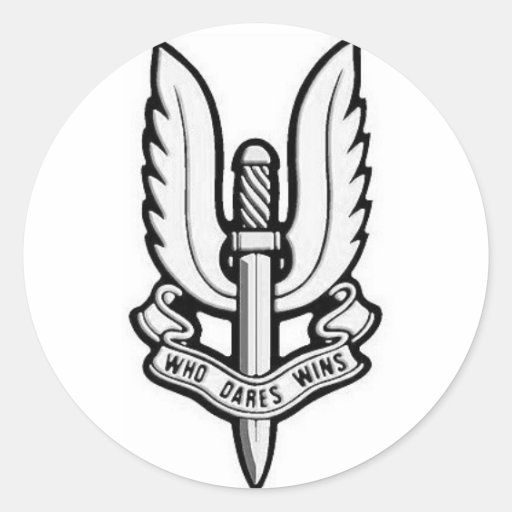 Autocollant de vinyle d'emblème de SAS