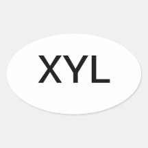 Autocollant de XYL
