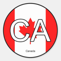 Autocollant d'euro du Canada