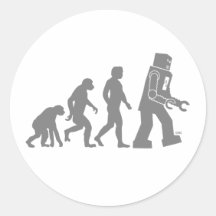 Autocollant d'évolution de robot